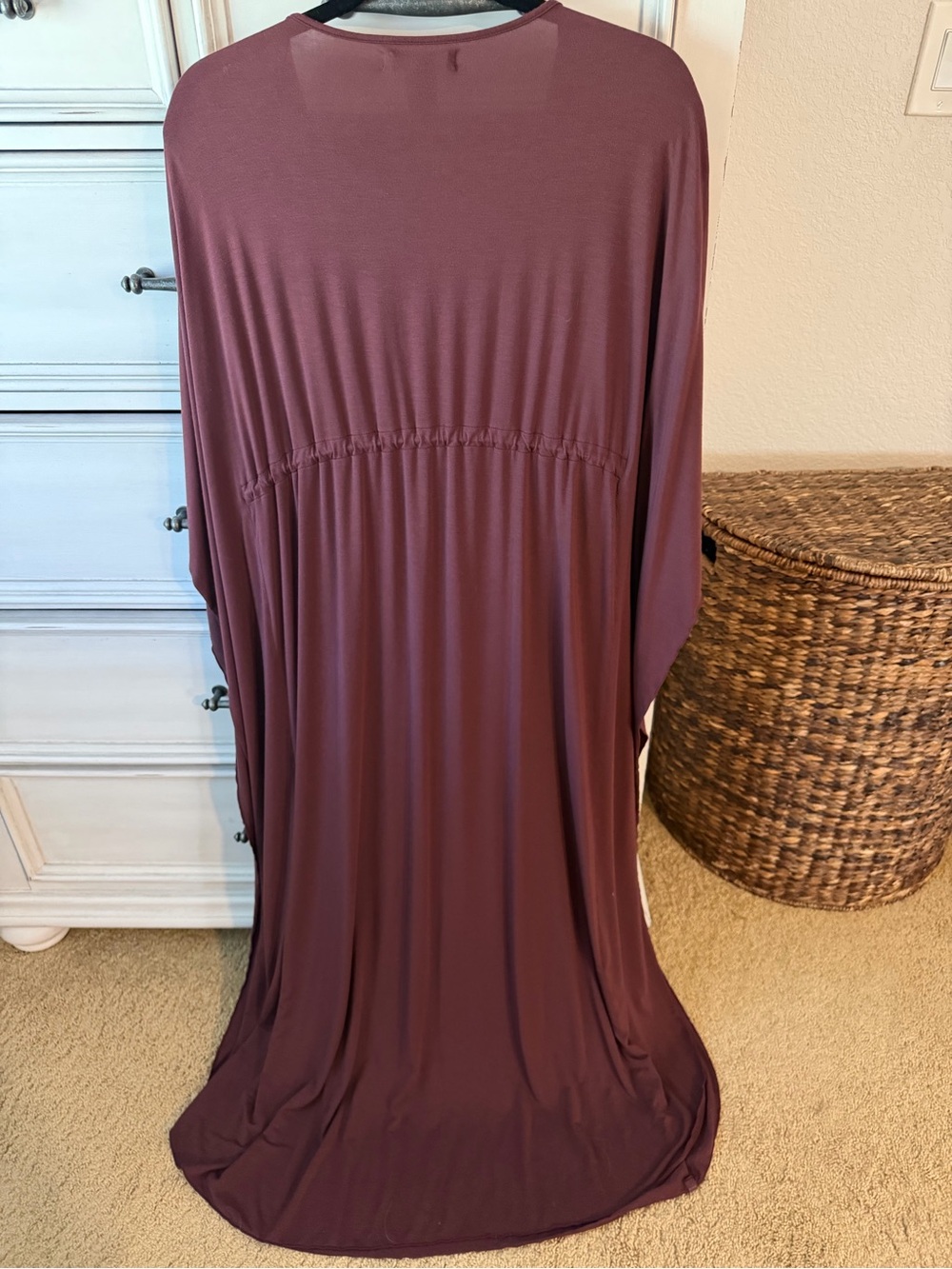 Barefoot Dreams luxe milk Jersey caftan dress - Picture 3 of 4